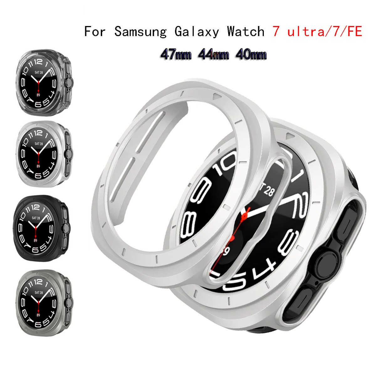 Samsung Smartwatch Accessories - Estojo oco PC para Samsung Galaxy