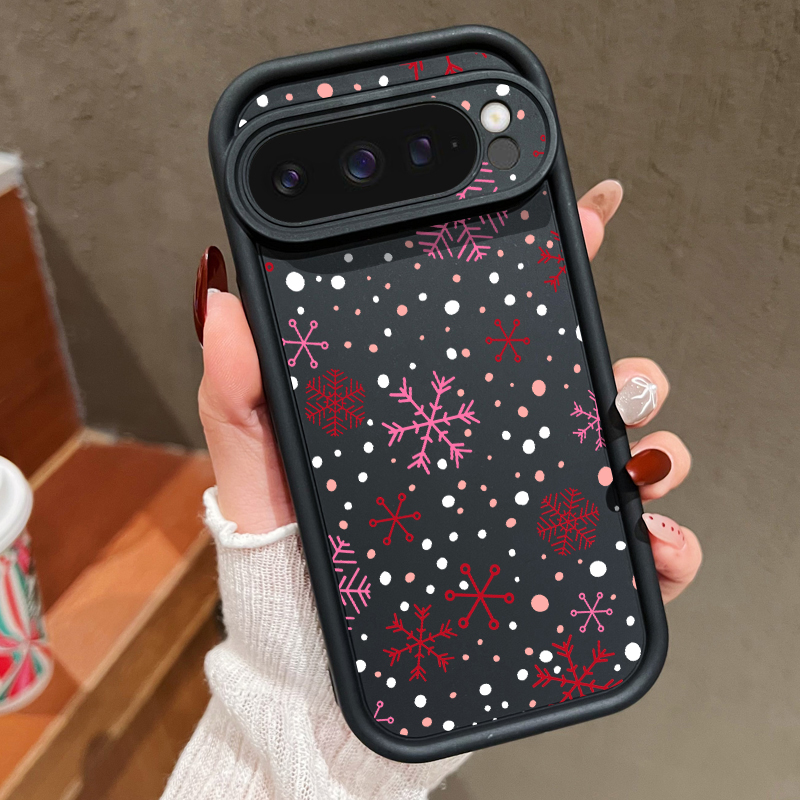 Google Pixel 9 - Capa protetora macia com padrão de
