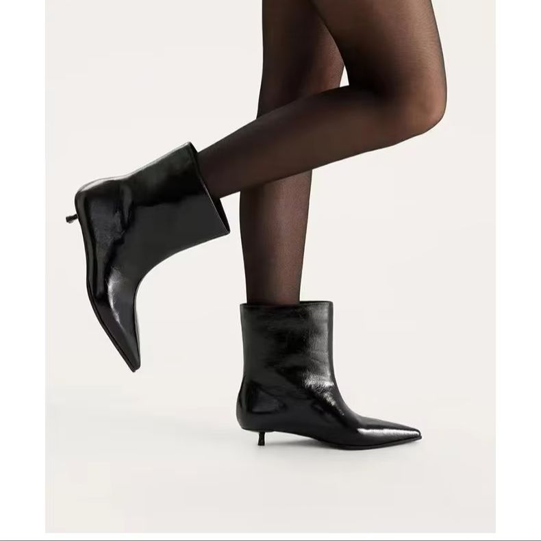 Novas Botas de Cano Curto de C - Leather Classic Strap avaliação e preço