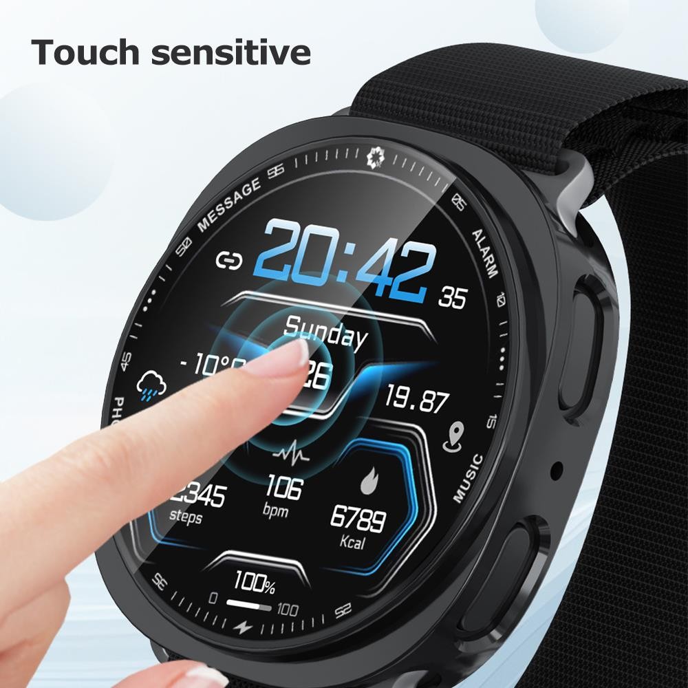 Capa tpu macia + película para - Samsung Smartwatch Accessories avaliação e preço