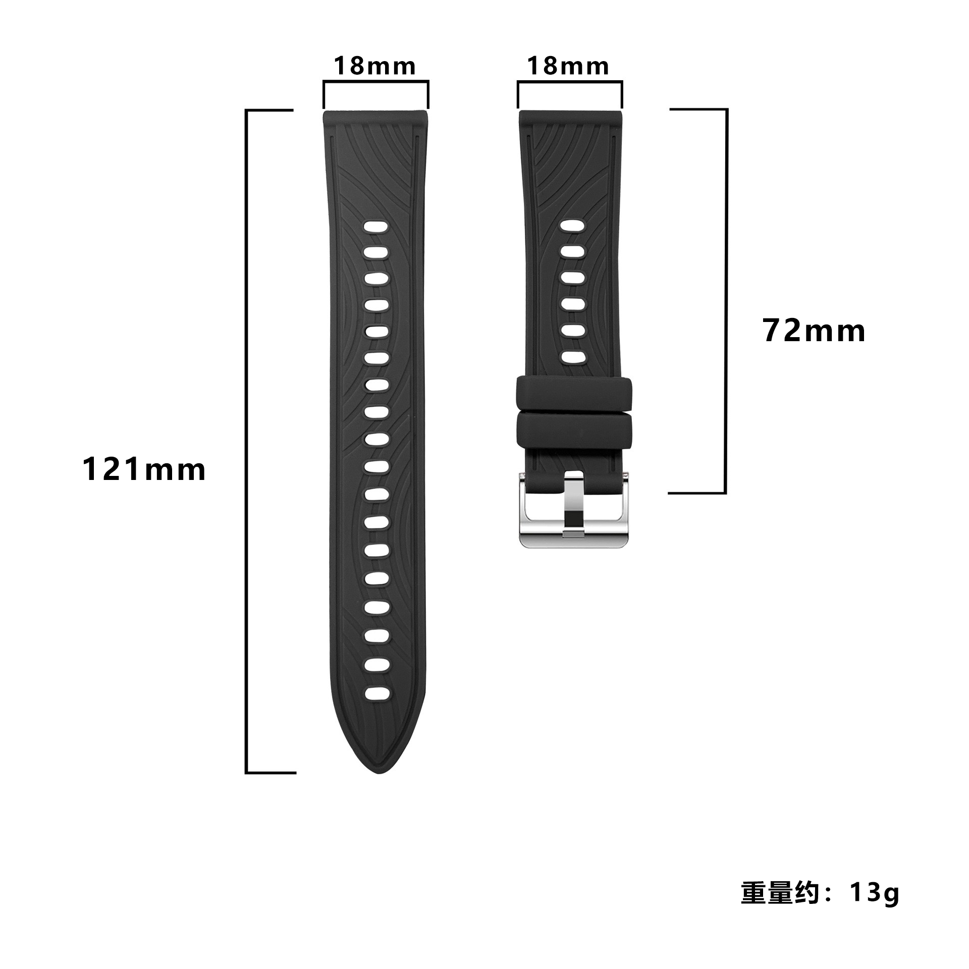 Pulseira de Silicone Esportiva - Titan Smartwatch Accessories avaliação e preço